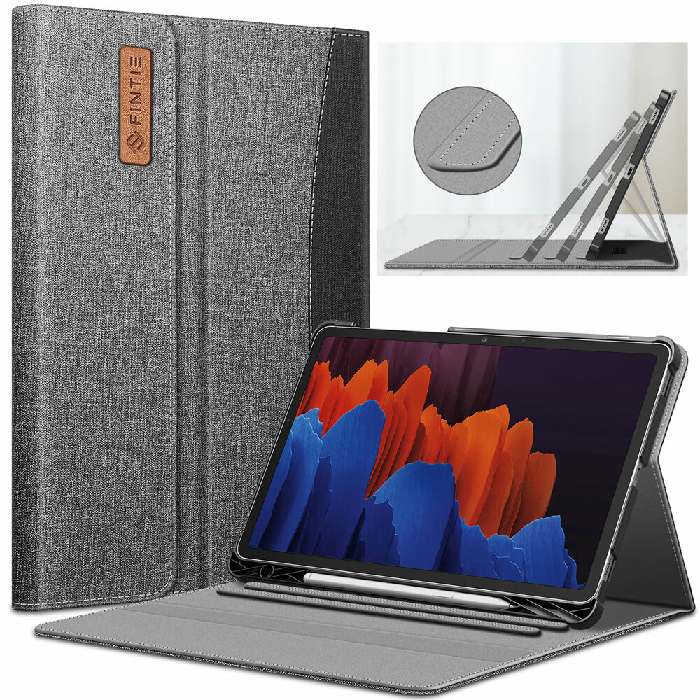 Case for Samsung Galaxy Tab S7+ /S7 Plus 2020 with S Pen Holder Stand  Cover