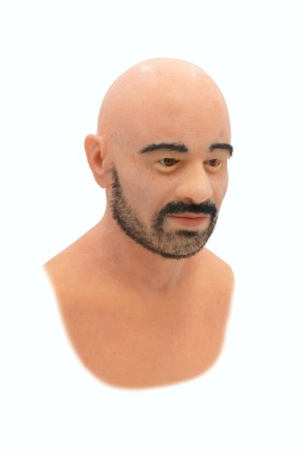 "Jose"" Fatta a mano, Maschera in silicone, Halloween, Prof alta qualità, NUOVO - Foto 16 di 19