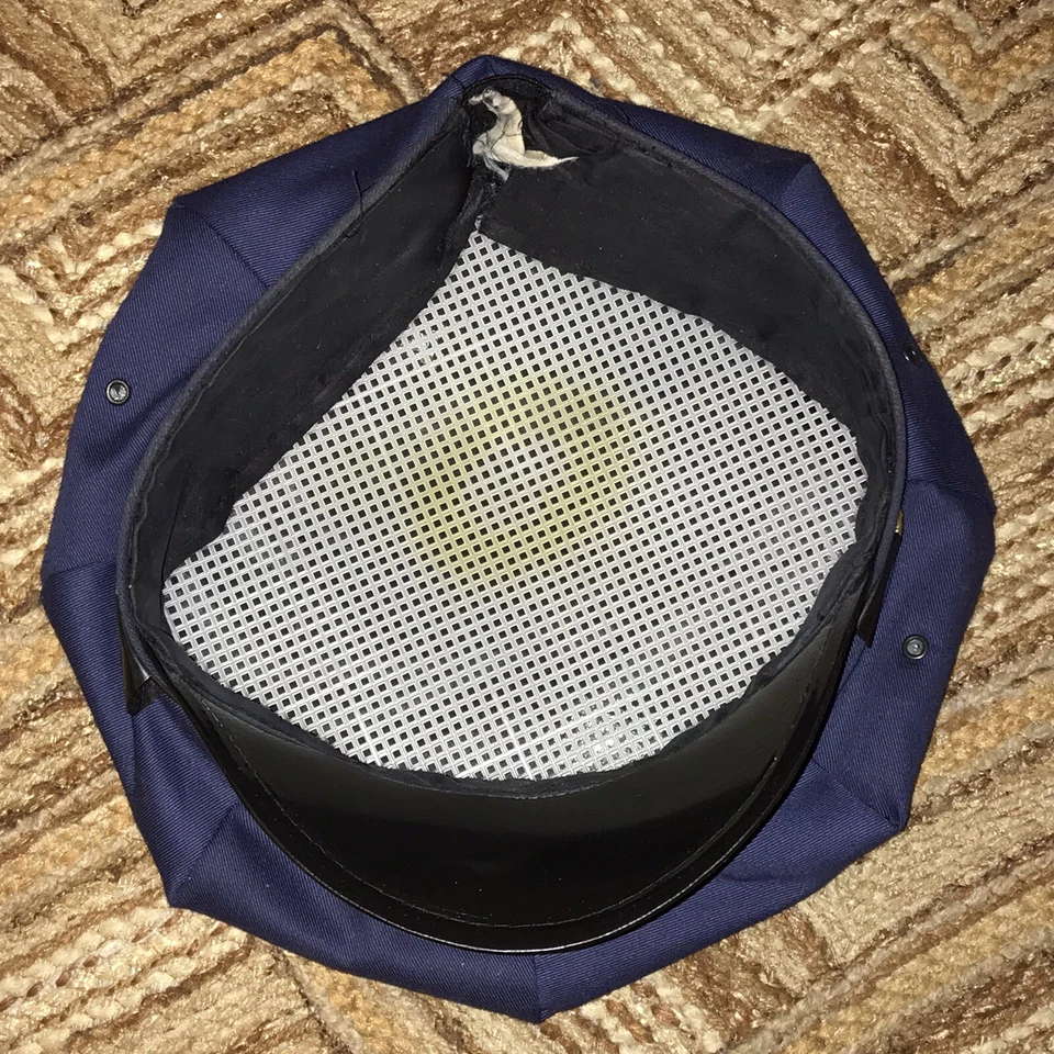  De colección Teniente Policía Uniforme Vestido Gorra Guardia de Seguridad Sombrero para Halloween Foto 2 de 4