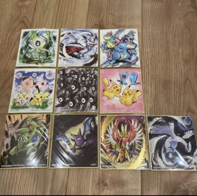 Carte Pokemon Shikishi Art Board Charizard Gold Foiled Ver BANDAI Japon