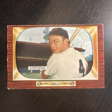 1955 BOWMAN #109 VERN STEPHENS ORIOLES VG-EX OR BETTER *Hot Corner Vintage* B