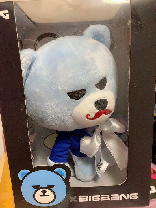 BIGBANG TOP KRUNK Official Plush Doll K-POP Import From BIGBANG TOP KRUNK Official Plush Doll K-POP Import From
