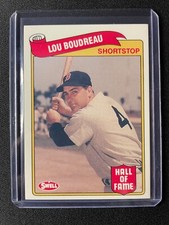 1989 Swell Baseball Greats Lou Boudreau #80 Red Sox!!!