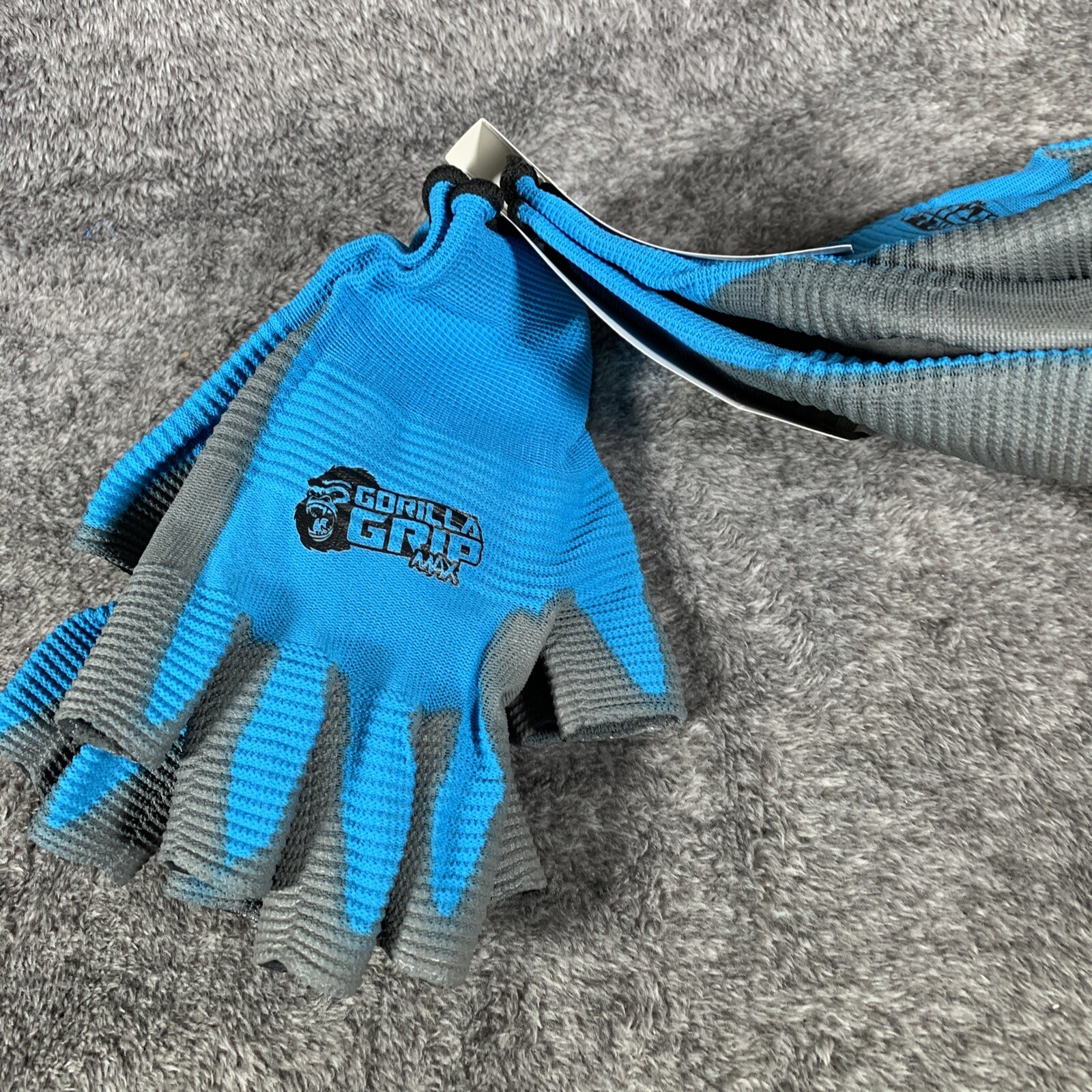 Gorilla Grip Fishing Gloves Fingerless Never Slip Fits All 3 Pair eBay