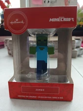 Hallmark Ornament Red Box Minecraft Zombie Christmas Tree Ornament 2021