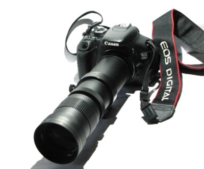 Camera Canon Telephoto Lenses For Wildlife 1000mm =1500mm Lens On