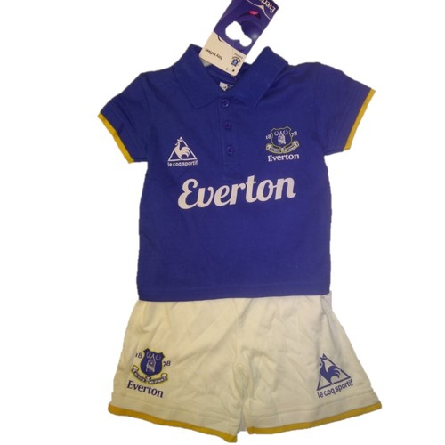 OFFICIAL Boys Everton FC Blue & White Football Kit Pyjamas Age 3 months - 13 Yrs - Picture 10 of 11