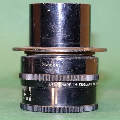 Taylor Hobson Butal 9 3/4 Inch F8 Large Format Lens With Screw Attatchment - Picture 4 of 7