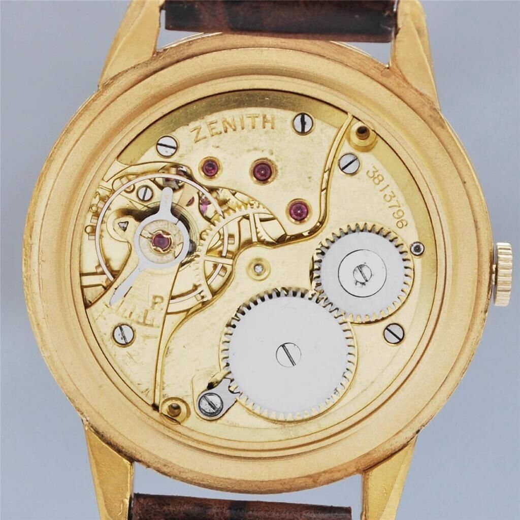 ORIGINAL ZENITH GOLD FILLED MANUAL WIND CAL 126 VINTAGE ORIGINAL ZENITH GOLD FILLED MANUAL WIND CAL 126 VINTAGE