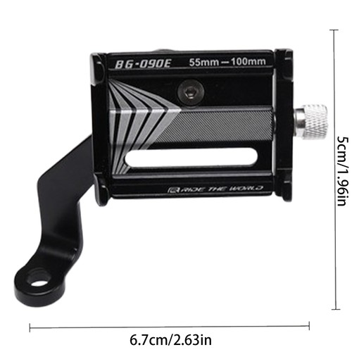 Bike Phone Holder Adjustable Cell Phone Holder Aluminum Alloy Anti-Slip trusted - 第 5/5 張圖片