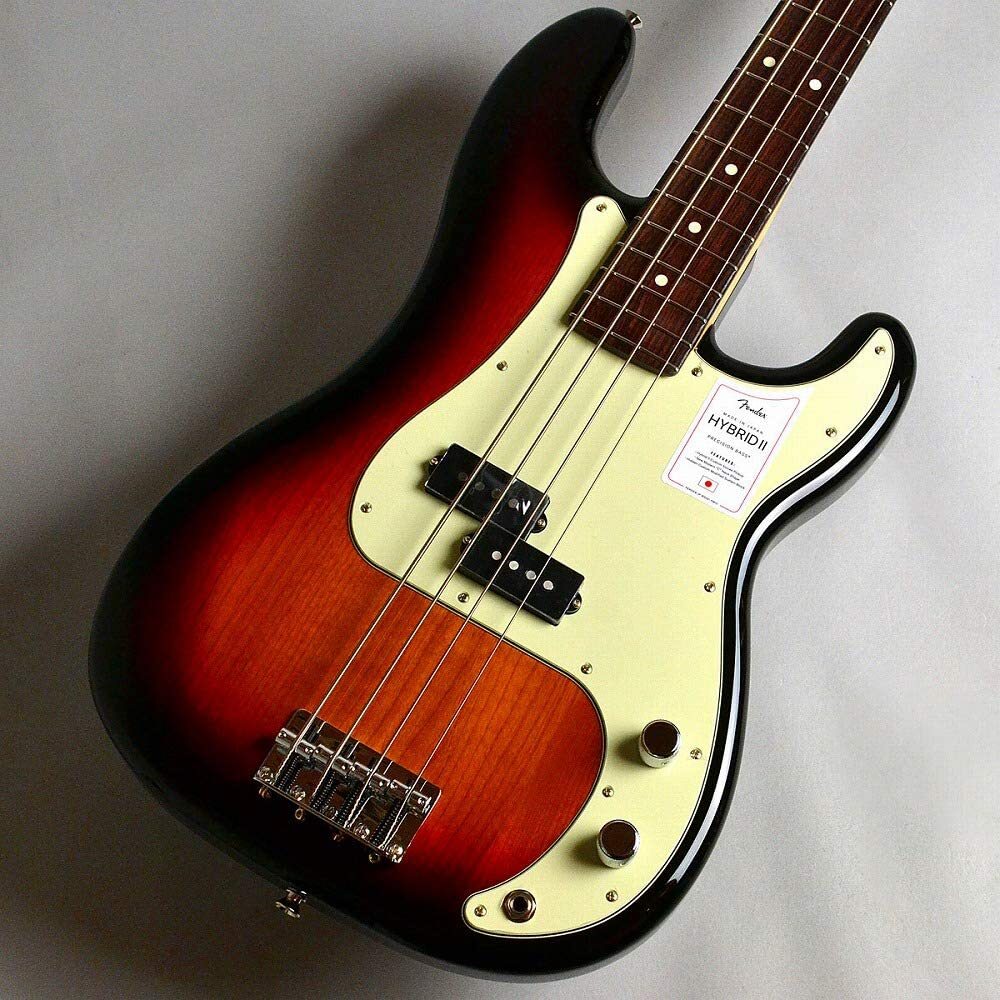 Fender Made in Japan Hybrid II Precision Bass 3-Color