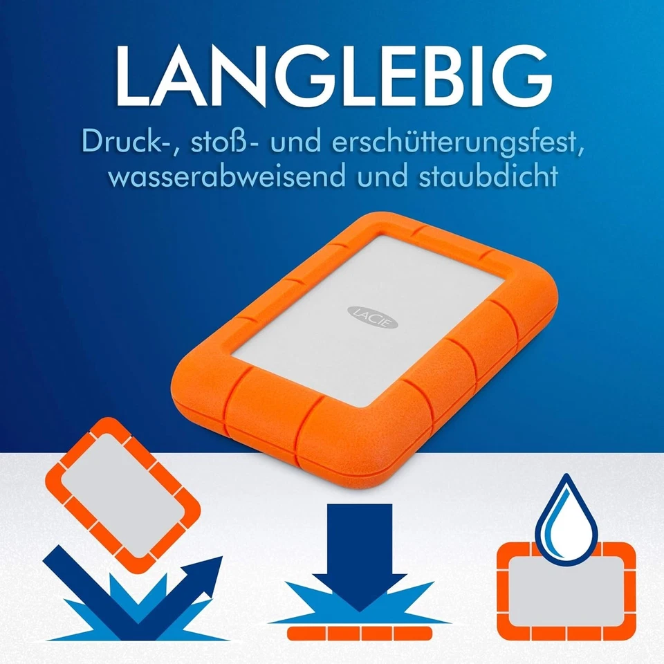 LaCie 2TB,Extern (9000298) Tragbar - Bild 3 von 4