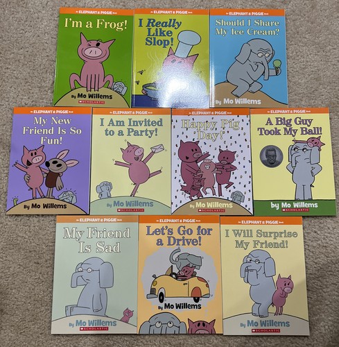 Elephant & Piggie Book Set of 10 Brand New Paperback Sealed - Picture 2 of 4