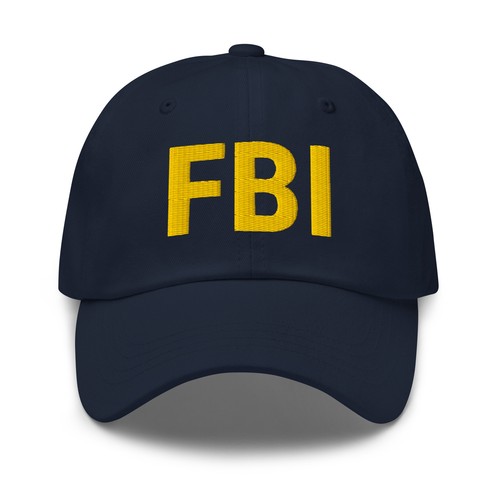 FBI Hat Embroidered FBI cap, FBI Law Enforcement hat, FBI baseball cap, police - Picture 6 of 13
