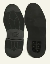 SoleTech 1743 RUVA II Full Sole Black, 1 Pair