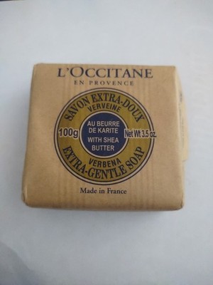 L'Occitane En Provence Shea Verbena Extra Gentle Soap (3.5oz / 100g) France New