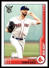 Chris Sale 2021 Topps Big League #94 Red Sox MLB READ FREE SHIPPING AutographDen