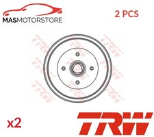 BRAKE DRUM PAIR SET REAR TRW DB4127 2PCS A NEW OE REPLACEMENT