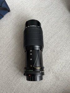 Canon FD 75-200mm F4.5 Manual Focus Zoom Macro Lens