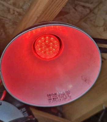12 Technical Lighting Research Bulbs 203LEDHG/R, LED Lighting RED