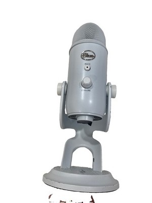 Blue Yeti Professional USB White Recording Microphone with Shock Mount