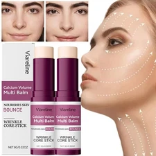 2Pack Calcium Volume Multi Balm, Wrinkle Core Stick, Anti-aging, Hydrating Firm