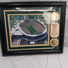 Authentic Original Green Bay Packers NFL Lambuau Field 24kt. Medallions 603/2000