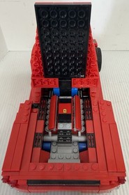 2005 LEGO Racers Enzo Ferrari 8652 Built Not Complete Missing Pieces & Stickers!