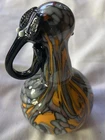 Fenton Dave Fetty Stamped And Signed Unusual Elephant Beautiful Mosaic Excl