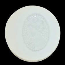 Handmade Crystal Cameo Mold For Resin