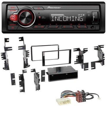 Pioneer Bluetooth USB DAB MP3 Autoradio für Nissan Cube ab 09 Frontier ab 13 Juk