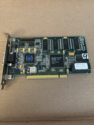Number Nine 9FX Motion 771 S3 Vision 968 PC00BPZ0-3 Video Card GPU w/WARRANTY