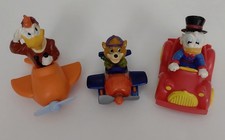 3 Vintage McDonald's Happy Meal Toys - 1988 Duck Tales