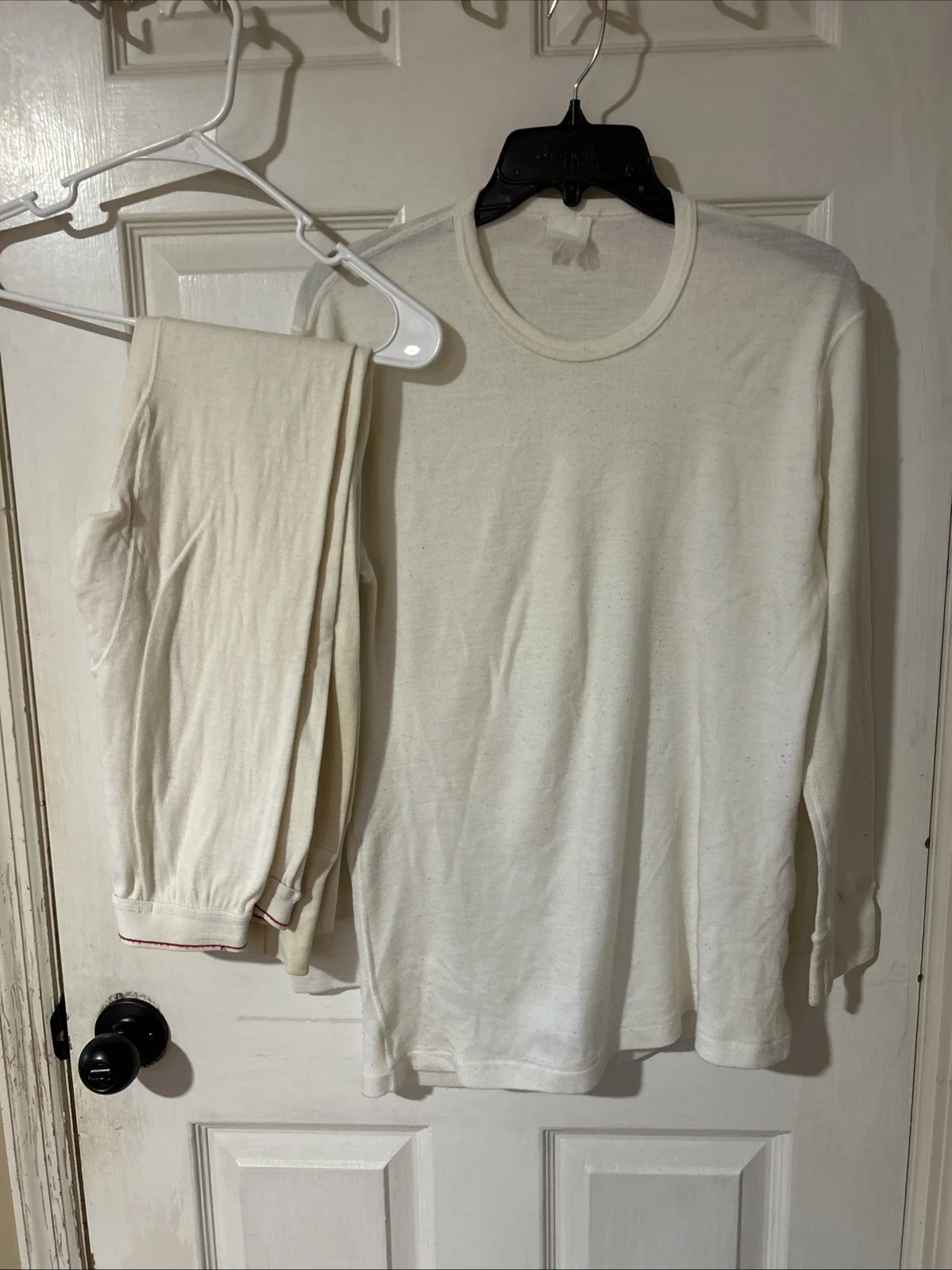 Vintage Duo Fold Thermal Long Underwear Set 34 Read