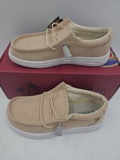 Lamo Women's 9 Beige/Tan Canvas Comfort Slip-on Casual All Year Wear