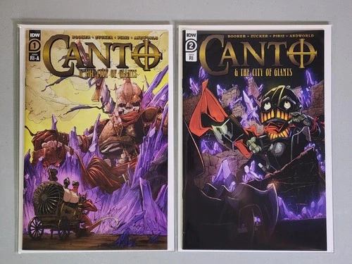 Canto and the City of Giants #1 & 2 Cover RI 1:10 NM 2021 IDW