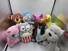 8 Plush Lot A & A Global Industries Stuffed Animal Plush Toy 