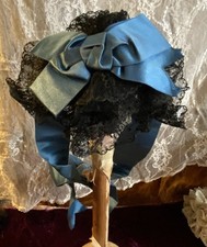 Antique 5  Finest Bonnet For Antique Or Early Doll Lot 10113