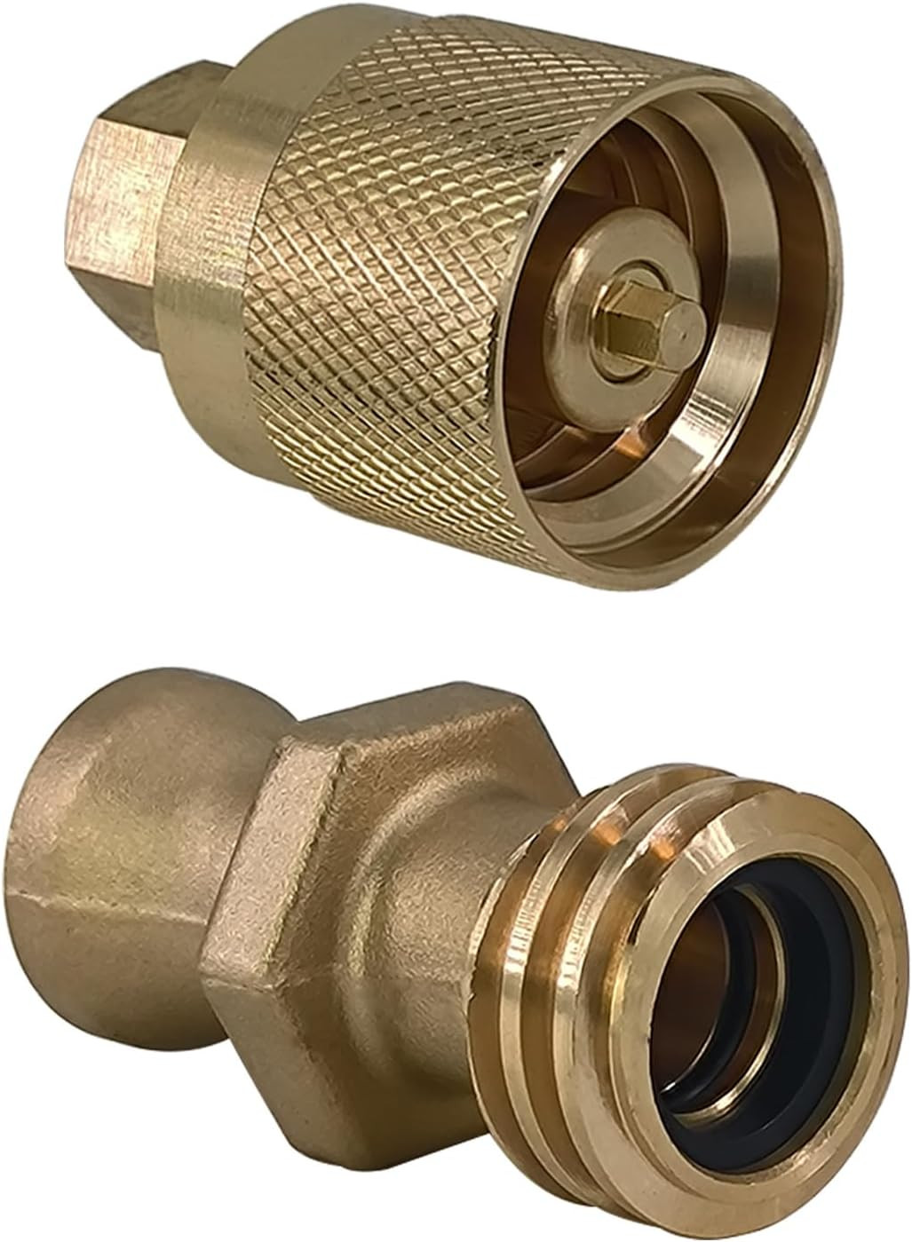 Forklift Propane Tank Connector Adapter Valve Fitting - Female Male Thread