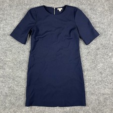Gap Sheath Dress Womens Size 2 Navy Blue Short Sleeve Career Office Work