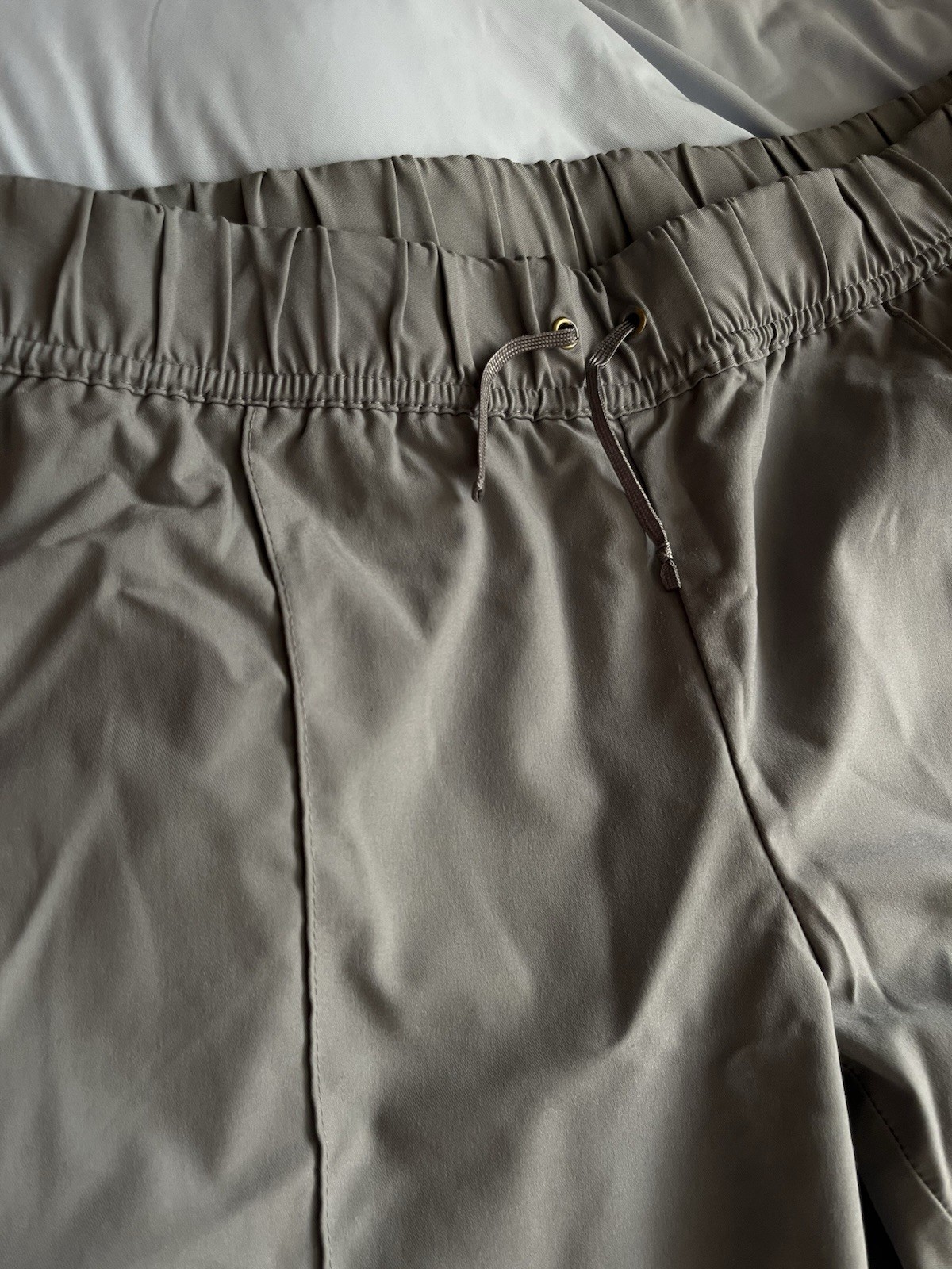 Express Performance/Track Style Pants Light Grey … - image 3