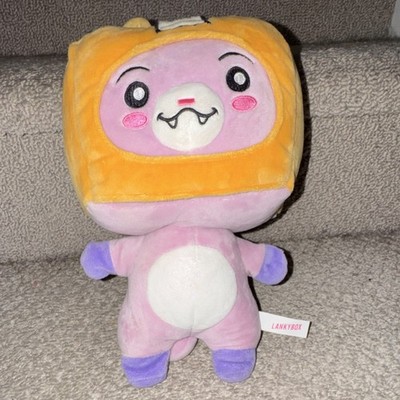 Official LankyBox Foxy Plush 10'' - Authentic YouTube Merch (Bonkers Toy Co.)