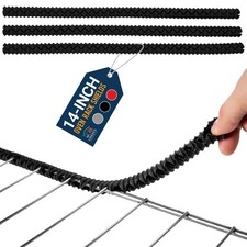 3 Pack Silicone Oven Rack Guards 14 Inch Heat Resistant Black