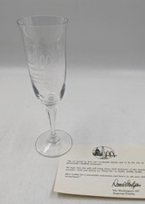 McDonald&rsquo;s Crystal Toasting Flute &ndash; 1988 10,000 Store Opening Washington D.C.