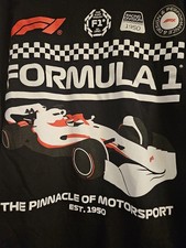 Formula 1 Racing Division 1950 F1 Graphic T-Shirt XXL Black White Red 