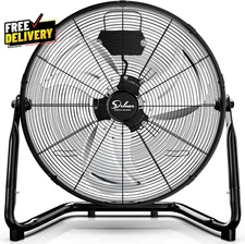 18 Inch 3 Speed High Velocity Heavy Duty Metal Industrial Floor Fan for Wareh...