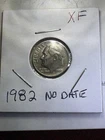 1982 P Dime No Mint Mark- Error Coin - circulated ungraded ￼