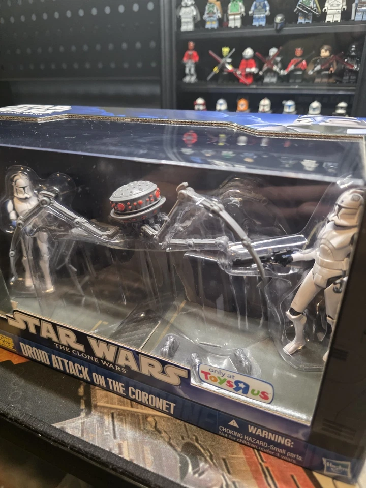 Star Wars The Clone Wars Droid Attack On The Coronet Toy R Us Juego Exclusivo Foto 3 de 4