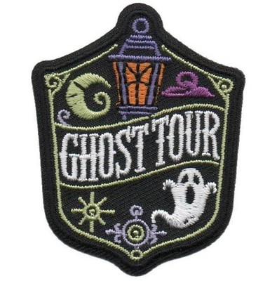Girl Boy Cub GHOST TOUR Fun Patches Badges SCOUTS GUIDE Visit Day Walk Night