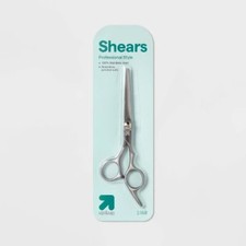 Stainless Steel Barber Shears - All Hair Types, Includes Hair Scissors